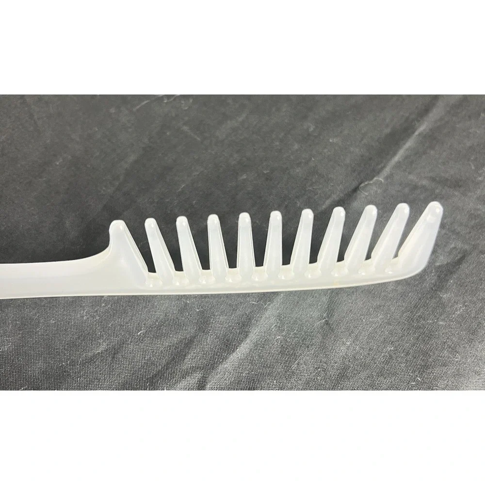 HAIRuWEAR Comb White Wide Tooth‎ Wig Comb -  8.5 x 2